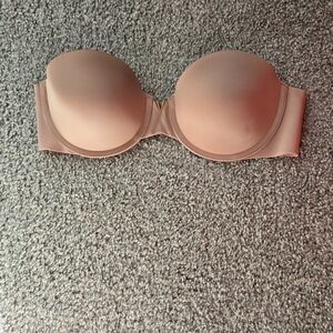Victoria's Secret Strapless Beige Push Up Bra